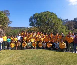 Imagen grupal de todas las personas participantes en la WTREX de México