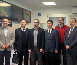 Visita delegación China al COR de Toledo