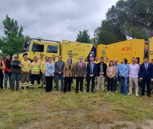 Convenio de incendios forestales con Extremadura