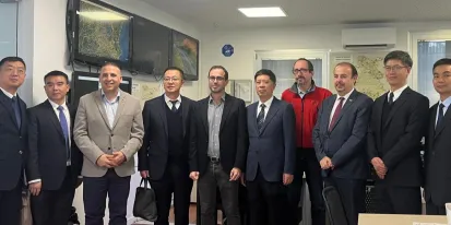 Visita delegación China al COR de Toledo
